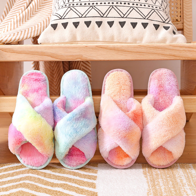 Fluffy Non-Slip House Slippers