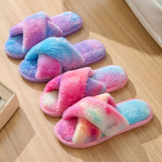 Fluffy Non-Slip House Slippers