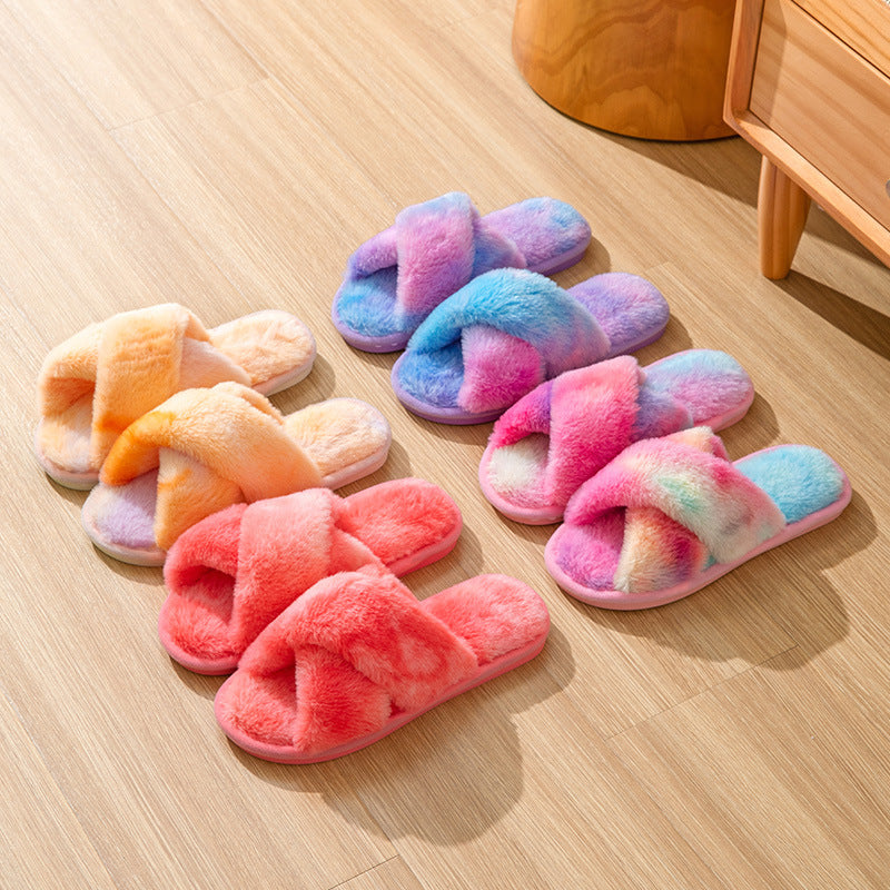 Fluffy Non-Slip House Slippers
