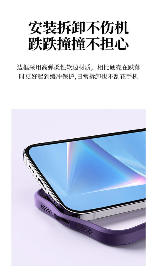 iPhone 16E & 16 Pro Max Case – Folding Magnetic Metal Stand